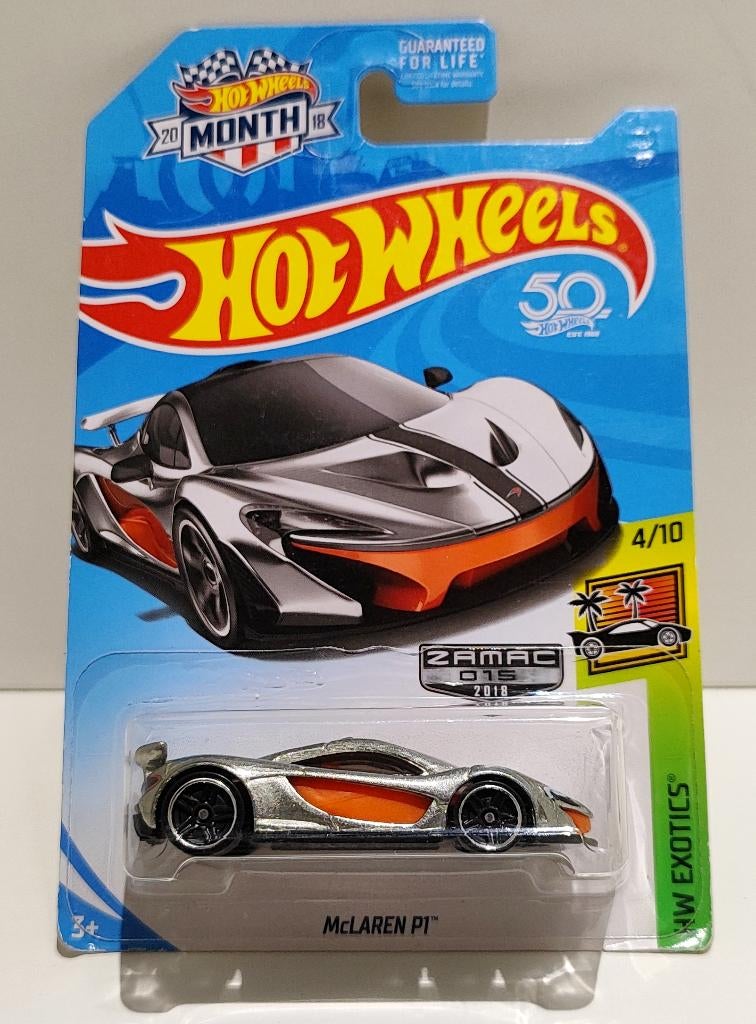 Hot Wheels ZAMAC McLaren P1 50th Anniversary (2017), Enlèvement ou Envoi