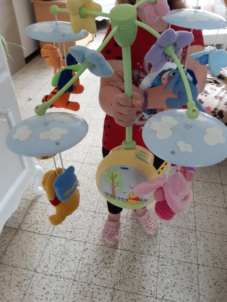 Mobile Tomy pour parc ou lit-cage, Enlèvement, Utilisé