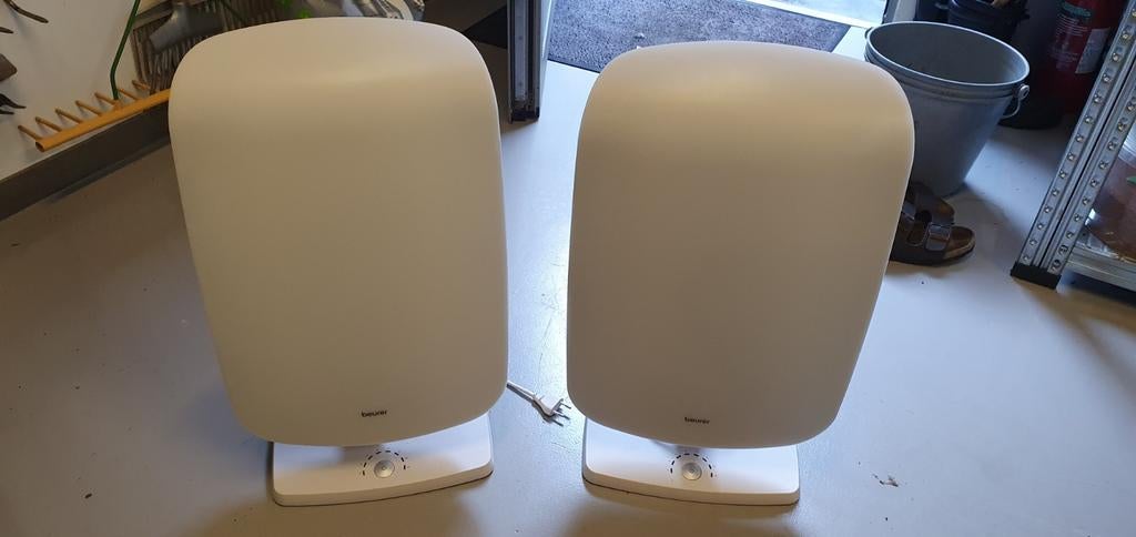 2x BEURER TL90 Daglichtlamp / Lichttherapielamp 10000 lux, Ophalen, Zo goed als nieuw