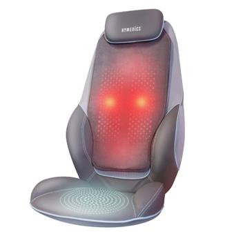 Homedics Cocoon rug- & schouder-massager met warmte, Sports & Fitness, Produits de massage, Enlèvement, Comme neuf, Chaise de massage ou Coussin