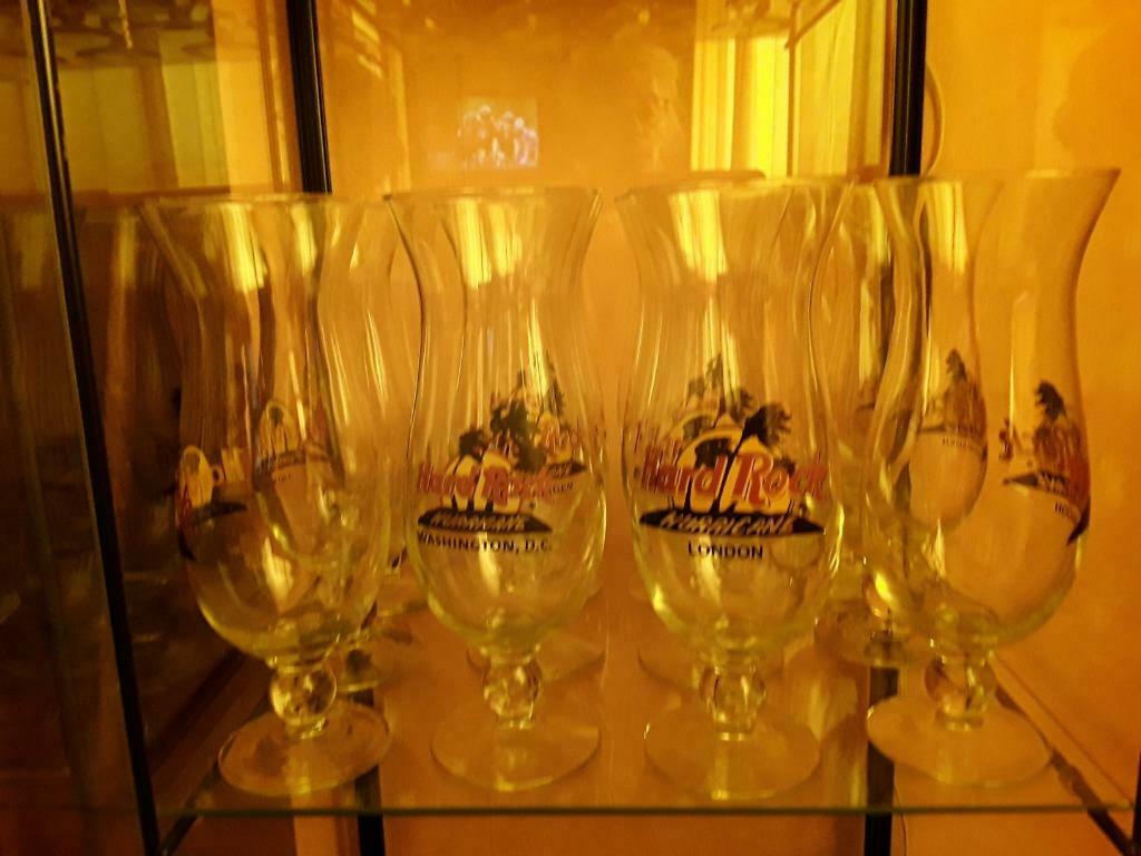 Verre hard rock café  hurricane, Collections, Verres & Petits Verres, Neuf, Autres types, Enlèvement