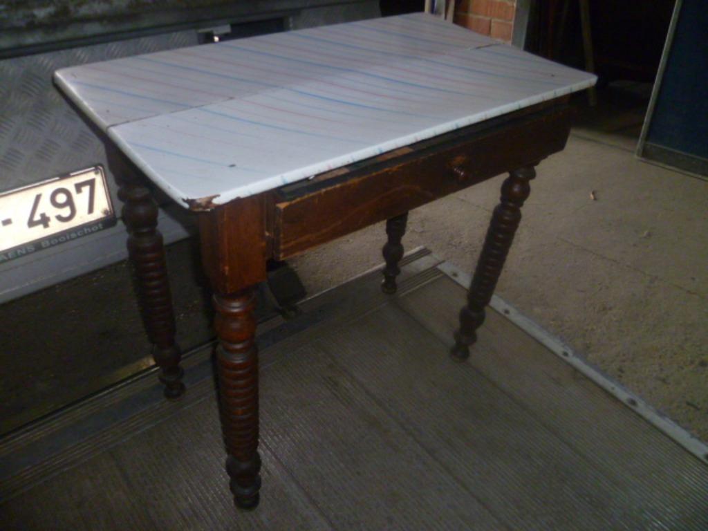 OUD TAFELTJE MET LADE, Antiek en Kunst, Ophalen of Verzenden