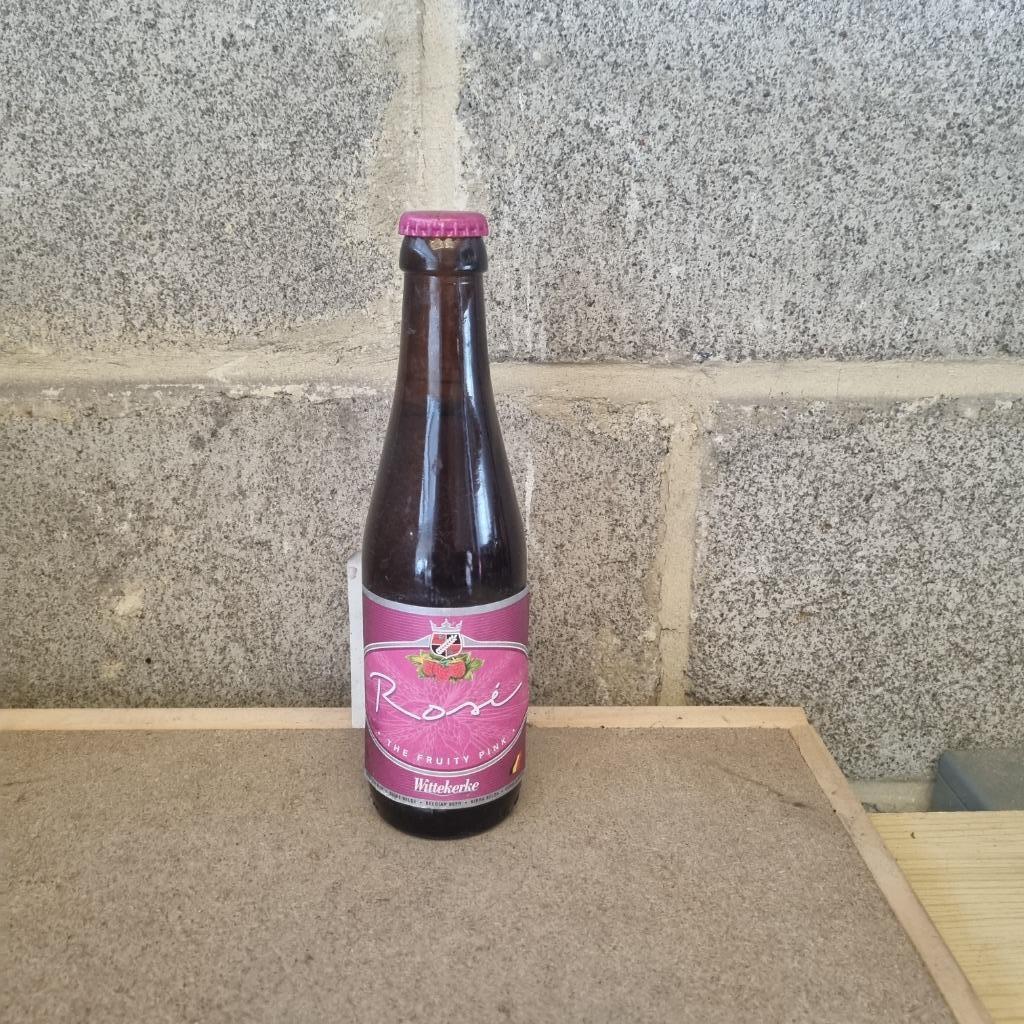 Bouteille de bière Rosé (modèle 1), Ophalen of Verzenden, Gebruikt, Flesje(s), Overige merken