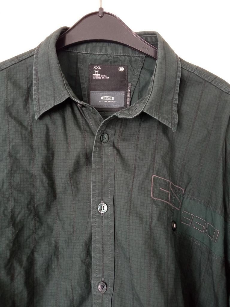 G Star RAW New Luxor Blick shirt Mt XXL nieuw nooit gedragen, G Star RAW, Nieuw, Ophalen of Verzenden, Halswijdte 43/44 (XL)