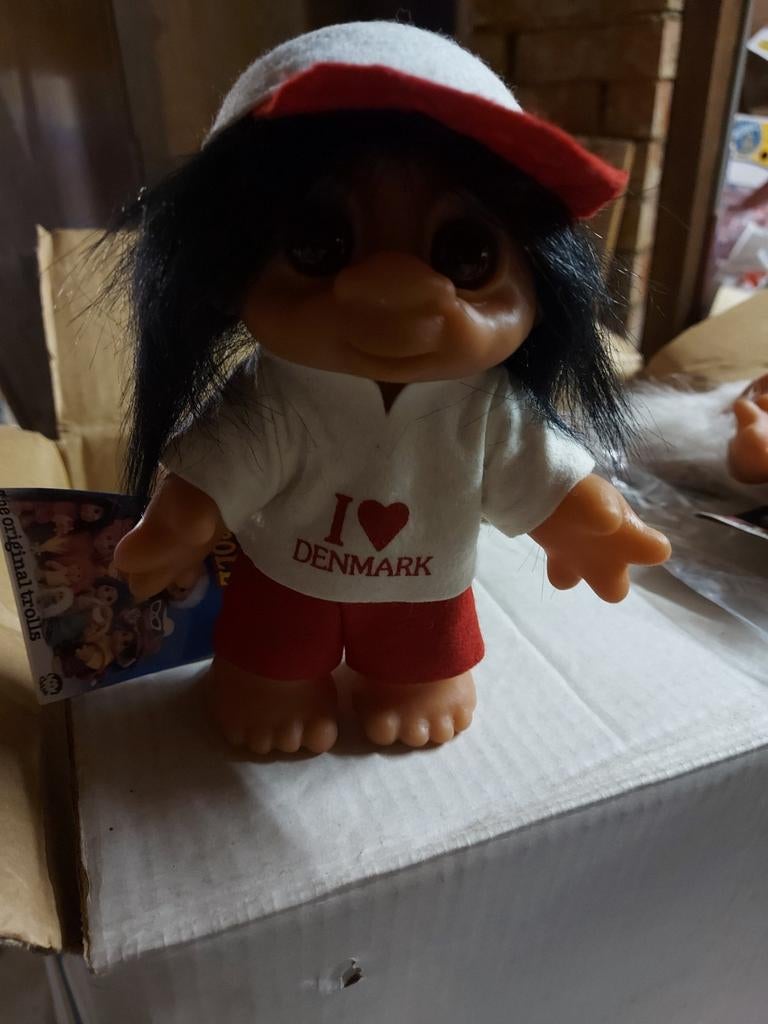 Zeldzaam trollen van Thomas dam   vintage, Ophalen of Verzenden, Zo goed als nieuw