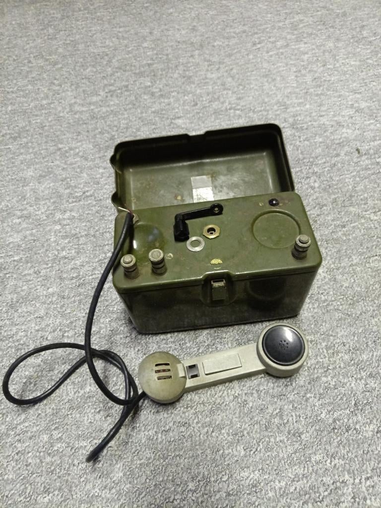 Belgische veldtelefoon, Verzamelen, Ophalen of Verzenden