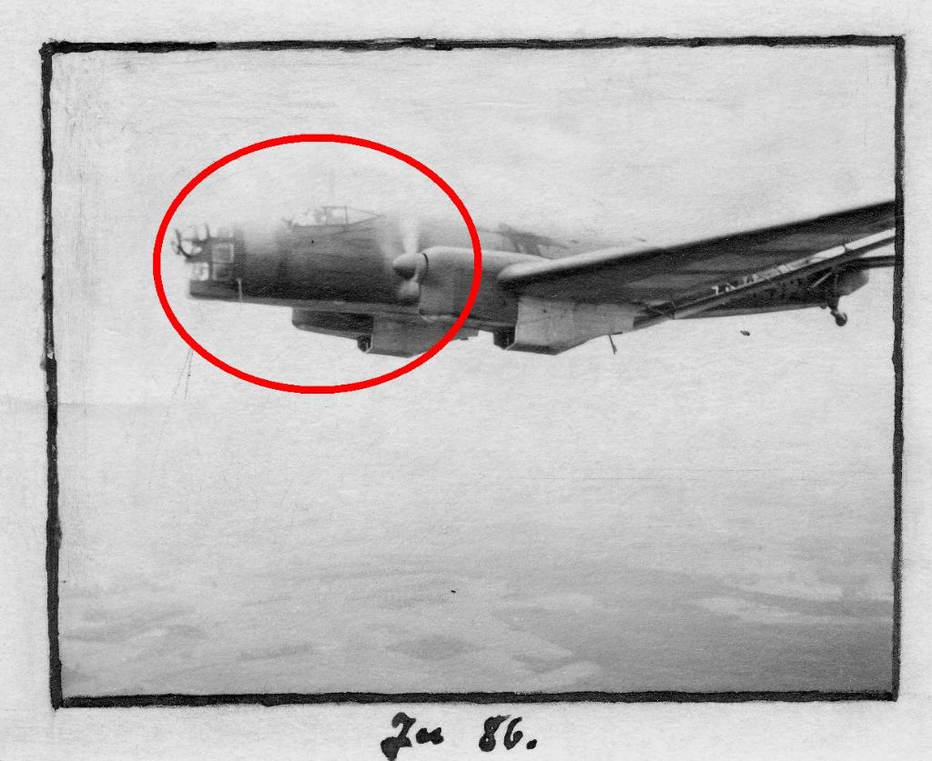 photo orig. - Avion Junkers Ju 86 - Luftwaffe WW2, Envoi, Armée de l'air, Photo ou Poster