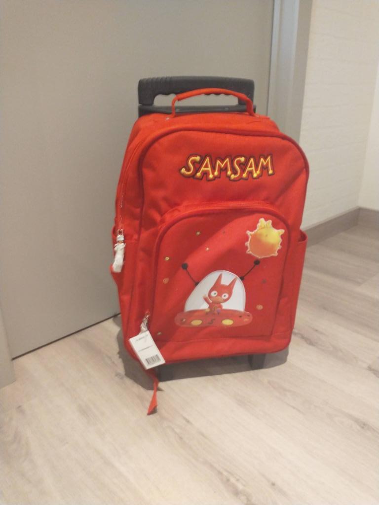 Schooltas/Reiskoffer kinderen op wieltjes, Kinderen en Baby's, Ophalen, Nieuw