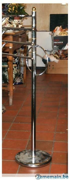 porte essuies sur pied chromé, Enlèvement ou Envoi, Utilisé, Autres types
