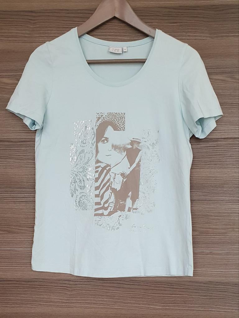 Dames t-shirt, Green Ice, maat M, nieuw, Verzenden, Zo goed als nieuw, Maat 38/40 (M)