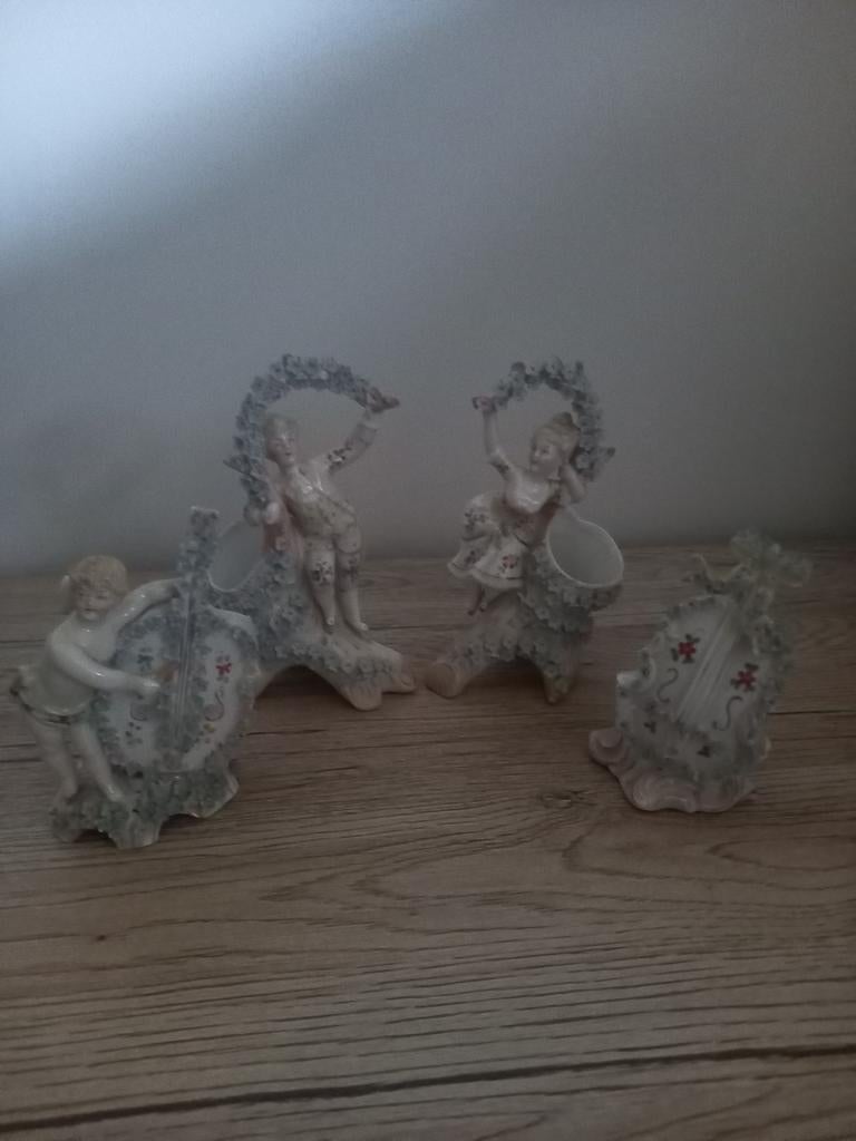Porcelaine de saxe, Antiquités & Art, Enlèvement ou Envoi