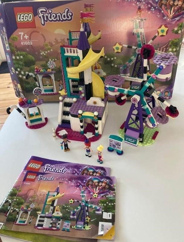 Lego Friends Fête foraine 41689, Enfants & Bébés, Enlèvement ou Envoi, Utilisé, Ensemble complet, Lego