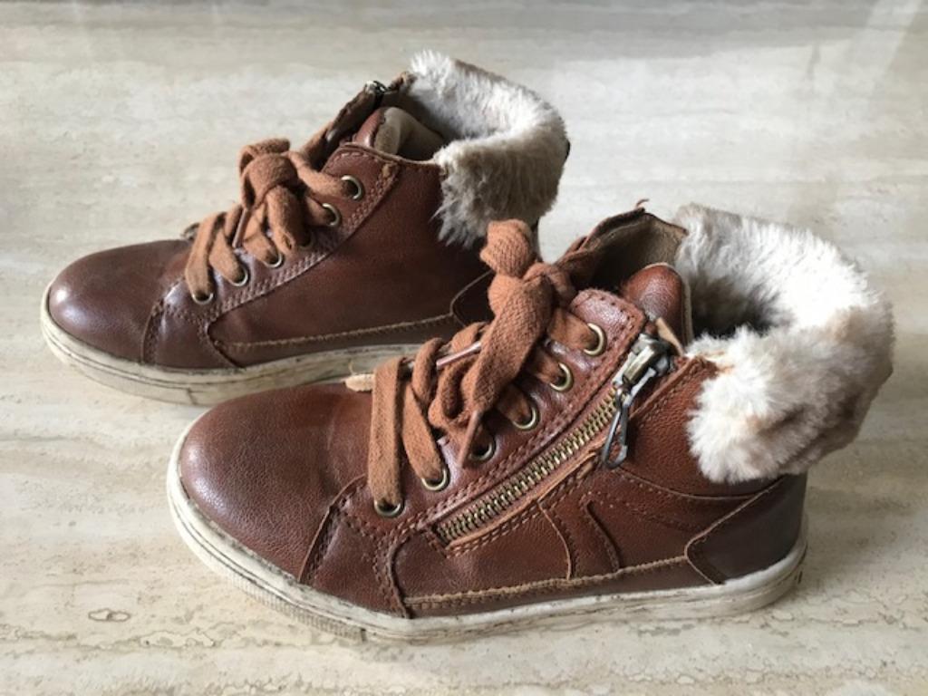 Lederen schoenen met rits MILO&MILA  - maat 31 (nr2921), Milo & Mila, Enlèvement ou Envoi, Comme neuf, Chaussures