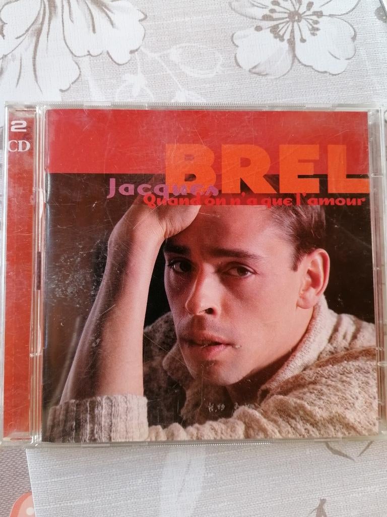 2 CD's Jacques Brel très bon état, Enlèvement ou Envoi, Comme neuf