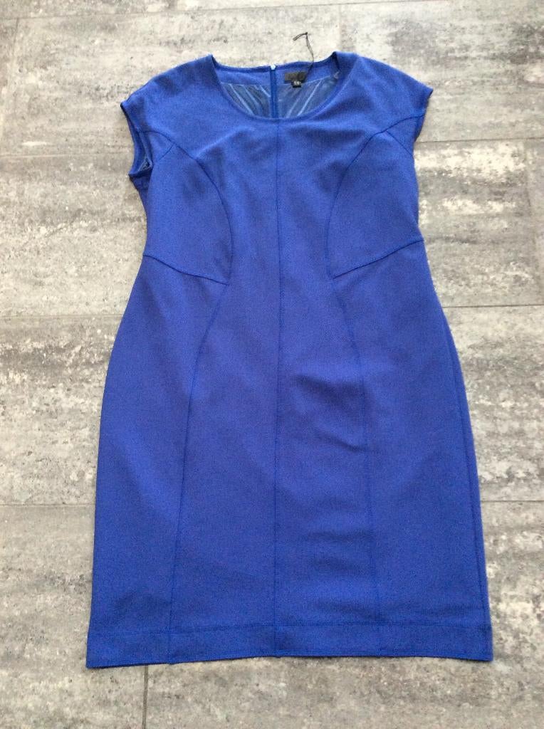 Jurk Giovane L/XL, Kleding | Dames, Jurken, Blauw, Maat 42/44 (L), Nieuw, Ophalen of Verzenden