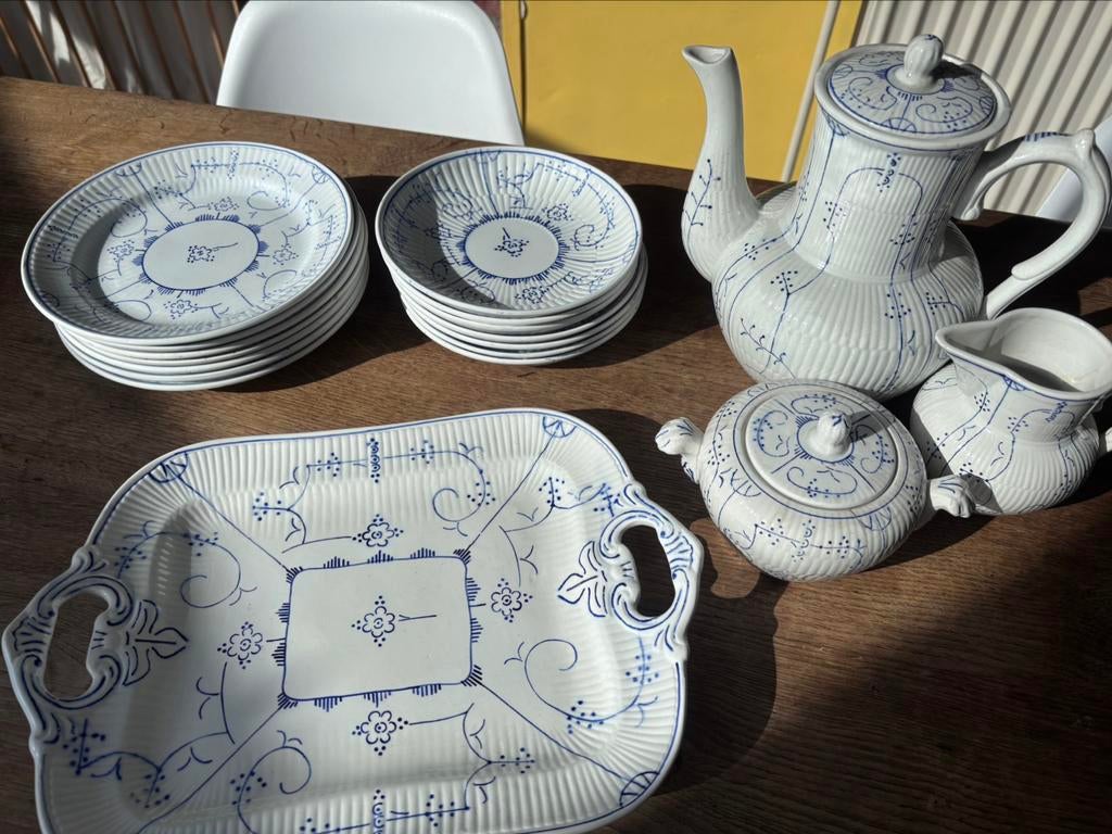 Onderdelen 1930 BOSCH FRÈRES (LA LOUVIÈRE/BELGIË), Antiek en Kunst, Antiek | Servies los, Ophalen of Verzenden
