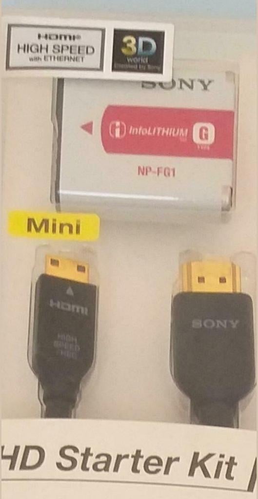 SONY BATTERIJ NP-FG1 infolithium type G, Ophalen