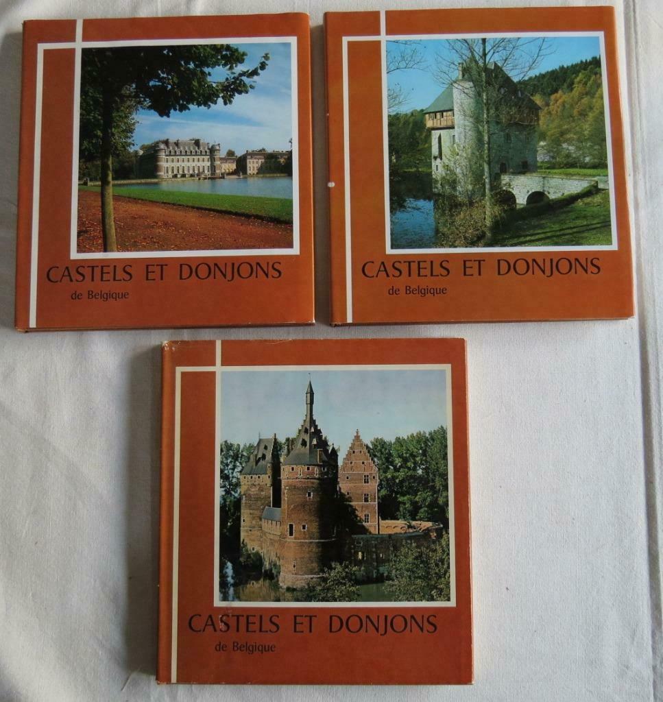 Chromos Historia CASTELS ET DONJONS DE BELGIQUE (1à3), Livres, Enlèvement, Utilisé, Historia, Livre d'images