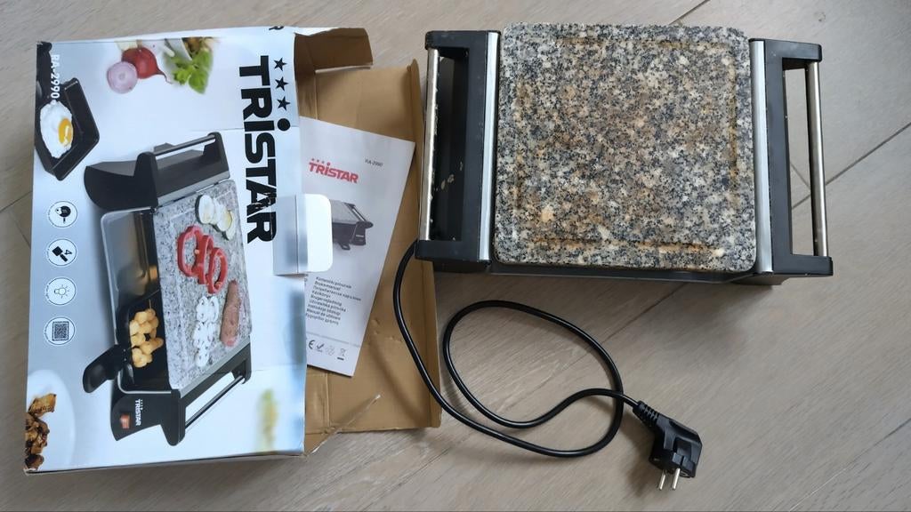 Raclette, Ophalen of Verzenden, Gebruikt, Steengrill