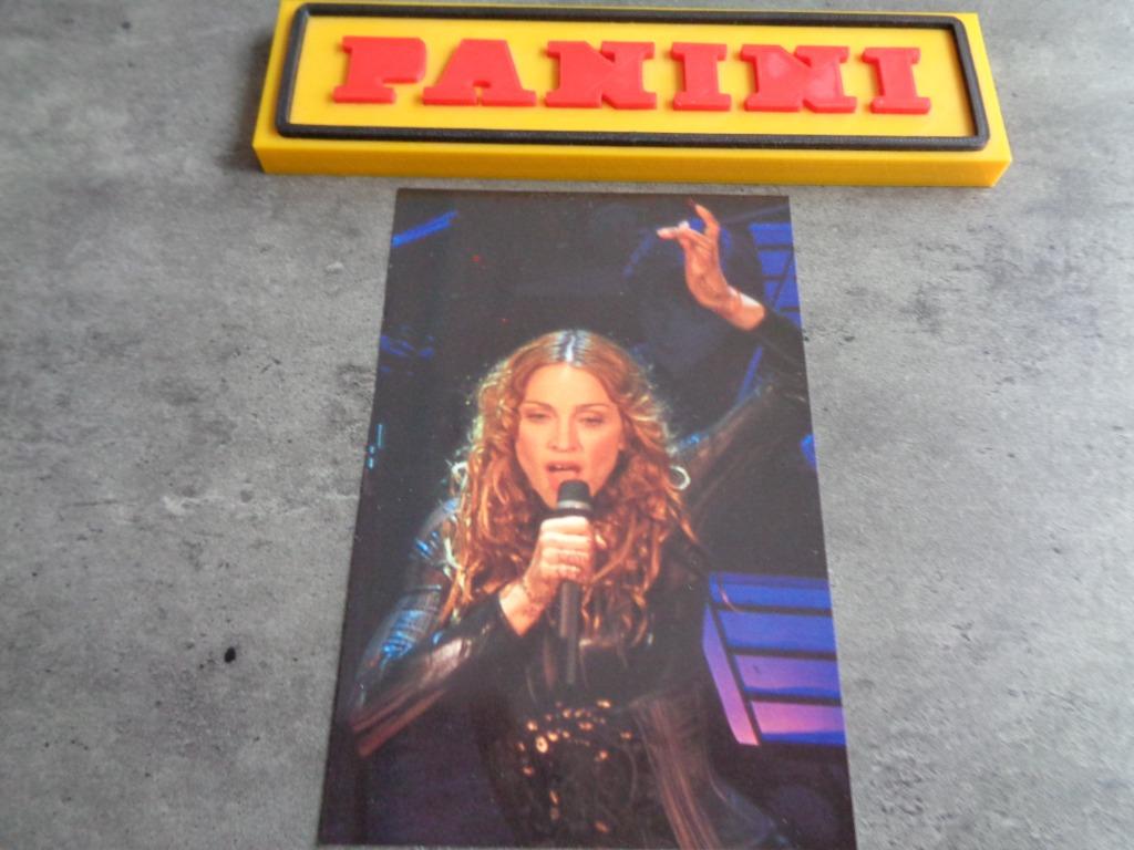 PANINI POP SUPERSTARS MADONNA SIGNÉ pendant ha, Hobby & Loisirs créatifs, Autocollants & Images, Enlèvement ou Envoi