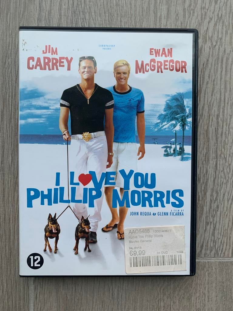 Je t'aime Phillip Morris, À partir de 12 ans, Enlèvement ou Envoi, Comme neuf, Comédie romantique