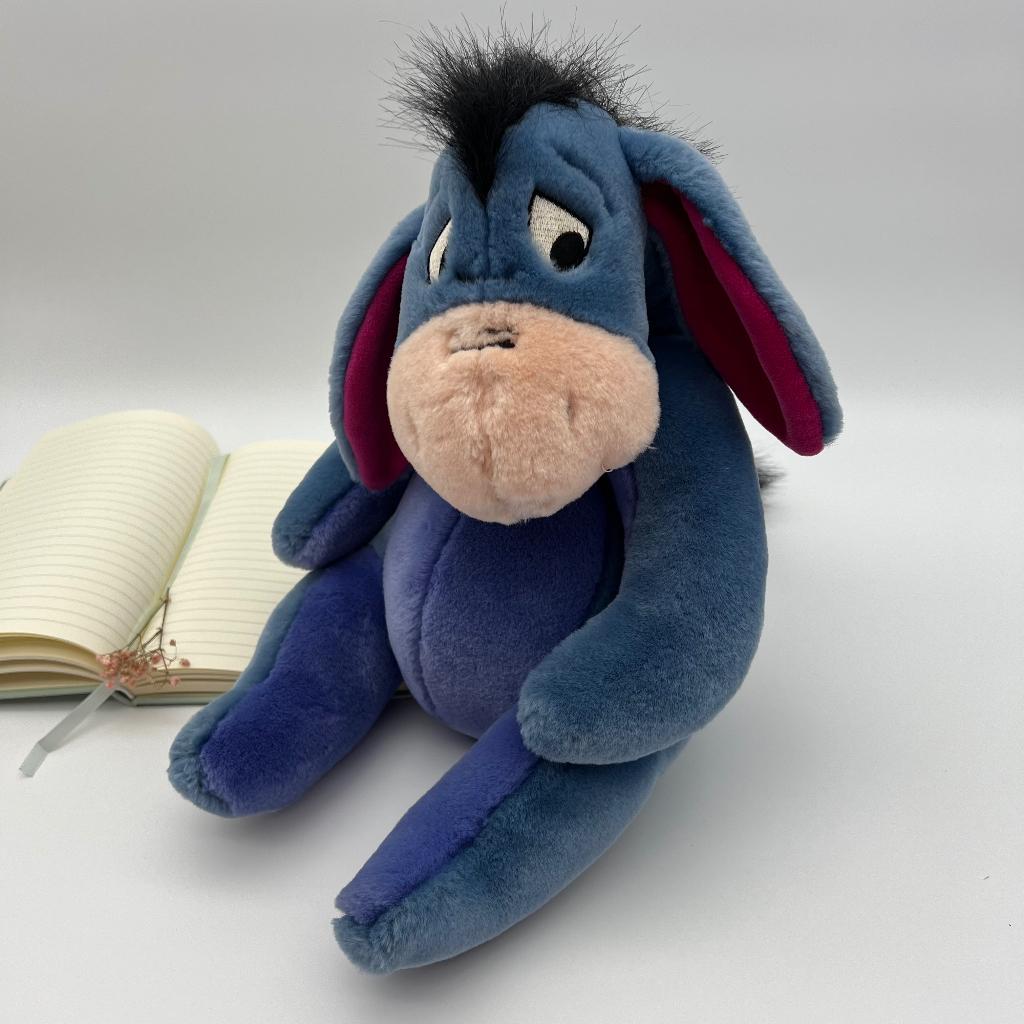 Large Eeyore Plush Disney Winnie the Pooh, Verzamelen, Disney, Ophalen of Verzenden, Winnie de Poeh of vrienden, Zo goed als nieuw