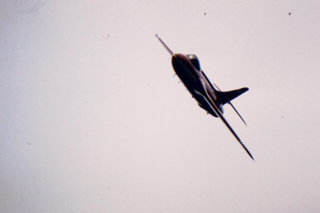 5 dia's vliegtuig - Hawker Hunter, Verzamelen, Verzenden, Luchtmacht, Foto of Poster