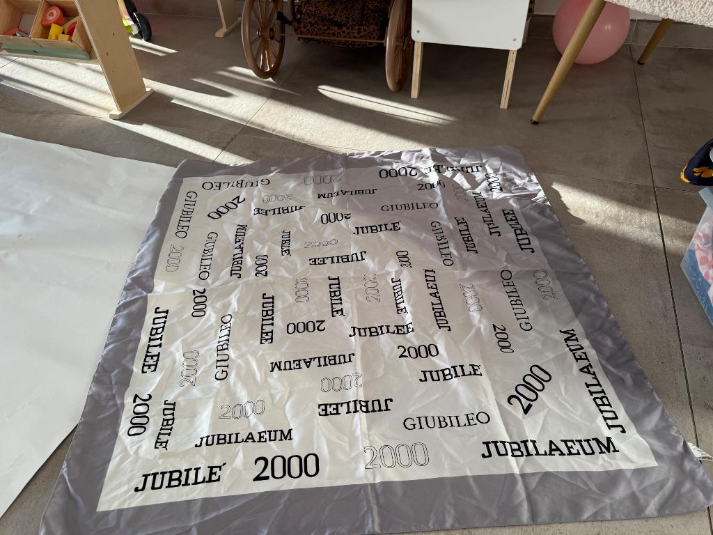 Foulard Jubilé 2000 en satin, Enlèvement ou Envoi, Neuf, Pashmina
