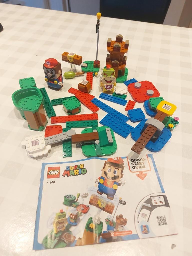 Lego Mario - Starterset Mario (71360), Kinderen en Baby's, Ophalen of Verzenden, Nieuw, Complete set, Lego
