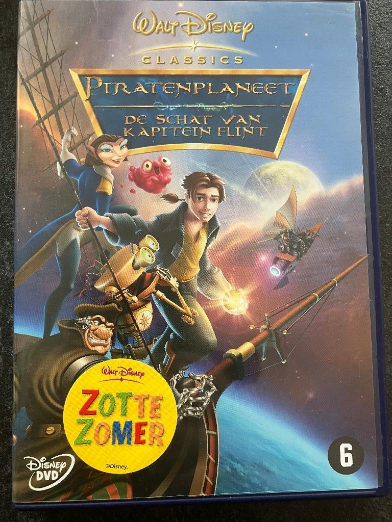 Piratenplaneet DVD, Cd's en Dvd's, Tekenfilm, Amerikaans, Ophalen of Verzenden, Zo goed als nieuw