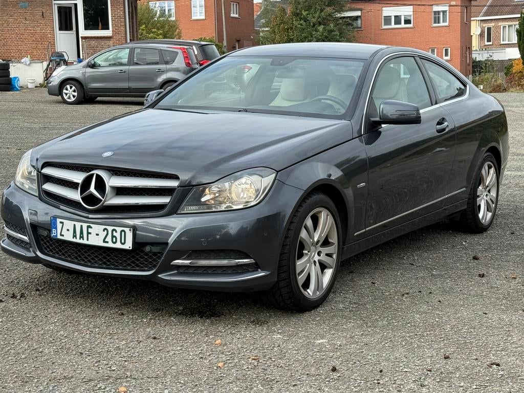 Mercedes-Benz C 220 CDI BE Coupé, Autos, Cuir, Achat, Beige, Entreprise