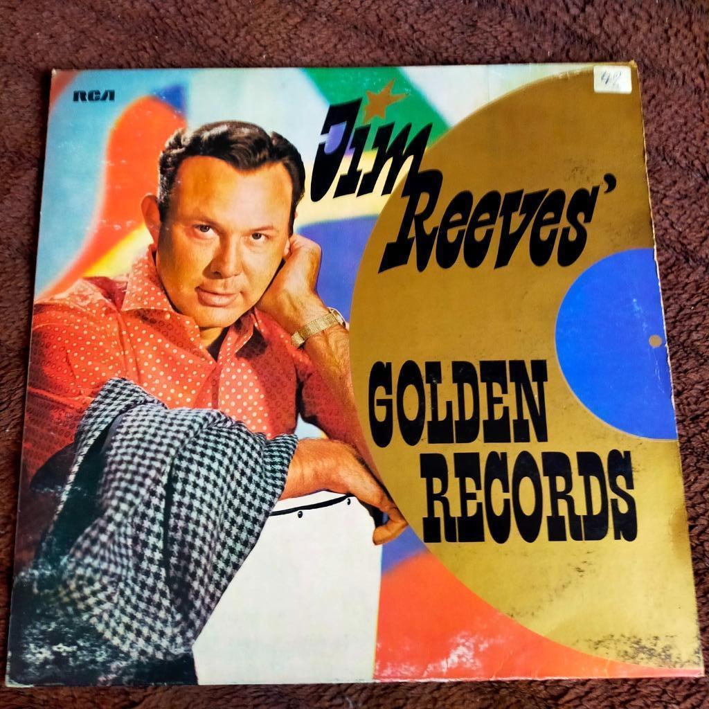 Vinyl LP Jim Reeves Golden Records Country Rock Pop USA, Verzenden, 12 inch