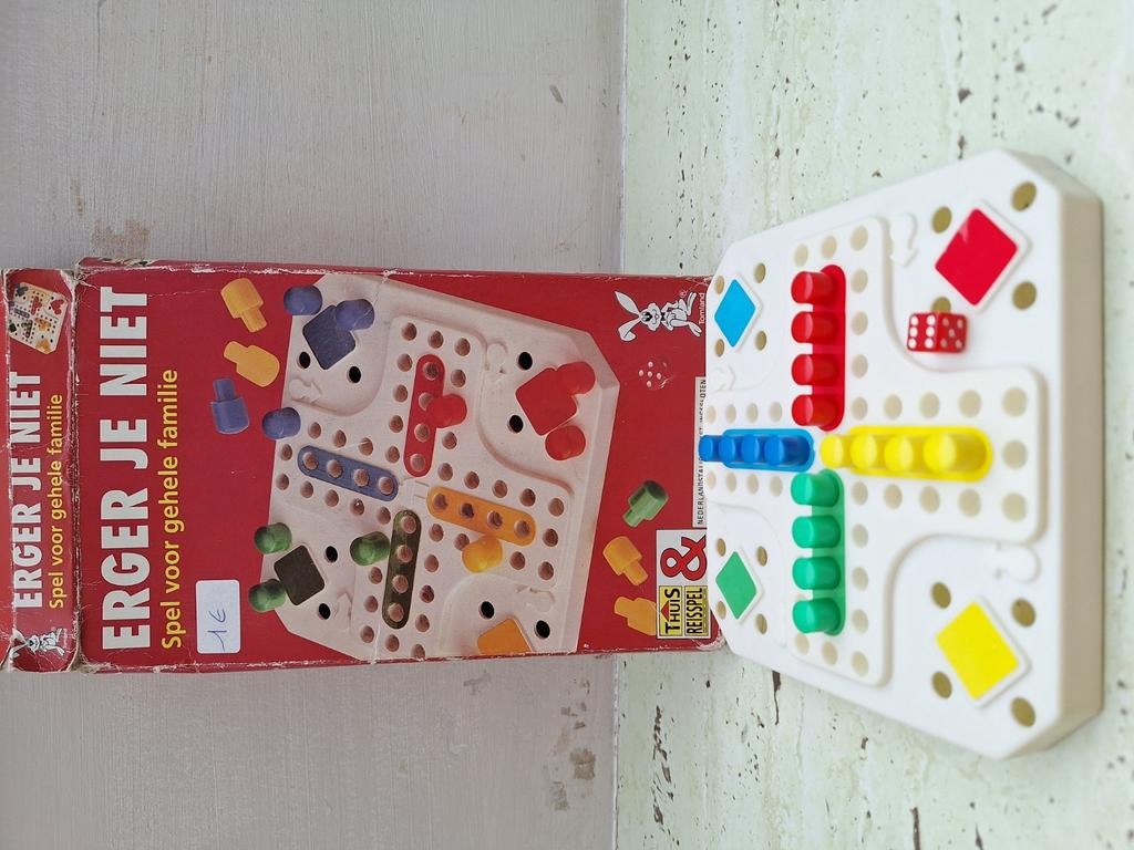 Mens erger je niet, Ophalen, Gebruikt