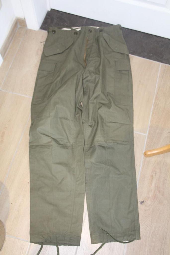 US "Trousers Shell Field M-1951" (Mint) (1951), Envoi, Armée de terre, Vêtements ou Chaussures