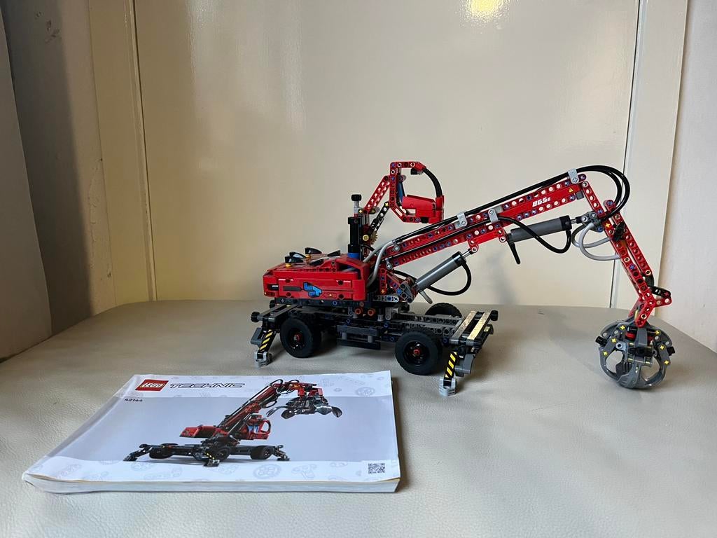 Lego technic Overslagkraan, Ophalen, Zo goed als nieuw, Complete set, Lego