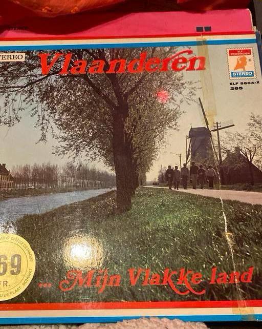 ALS NIEUW LP VLAANDEREN/MIJN VLAKKE LAND, Cd's en Dvd's, Ophalen of Verzenden, Zo goed als nieuw