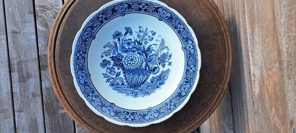 Assiette Boch Delfts 32 cm, Enlèvement
