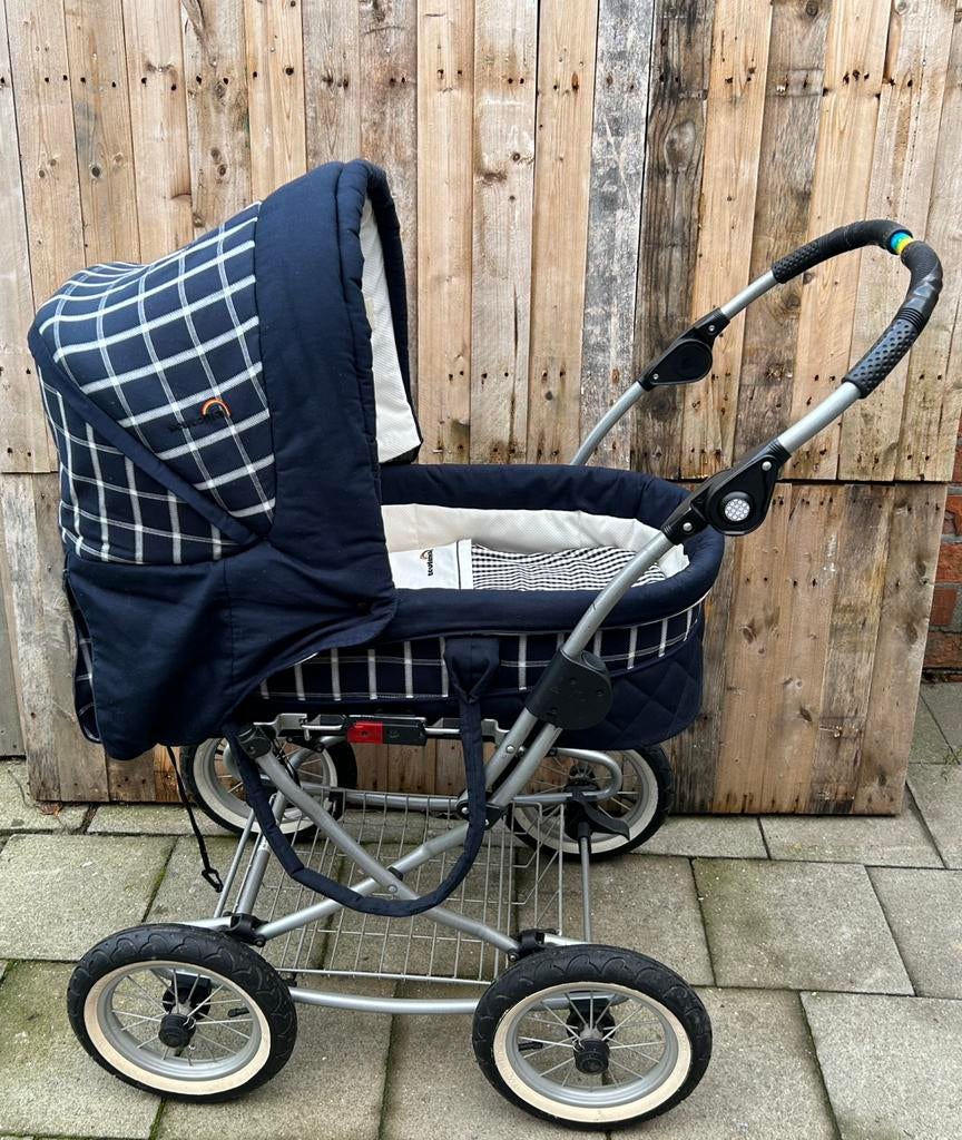 👶 Complete kinderwagen van teutonia, Enfants & Bébés, Poussettes & Combinaisons, Autres marques, Pneus, Poussette combi, Enlèvement