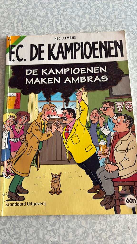 Strip FC de kampioenen- De Kampioenen maken ambras, Ophalen of Verzenden, Gelezen, Hec Leemans