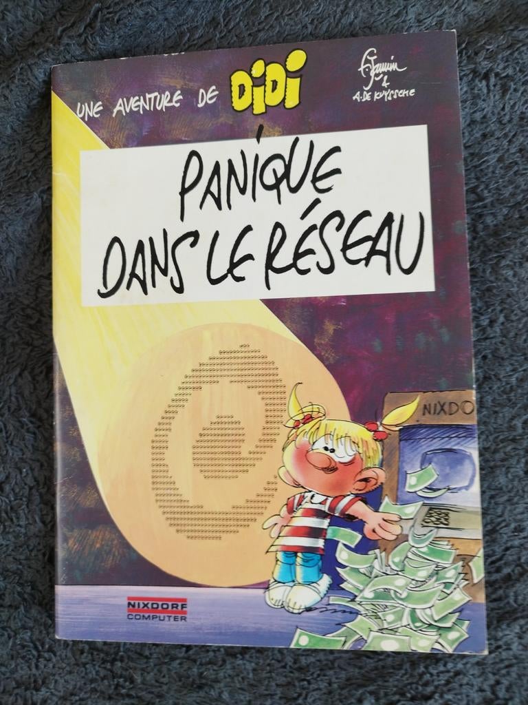 Didi Panique dans le réseau Jannin SIGNE, Une BD, Enlèvement ou Envoi, Utilisé