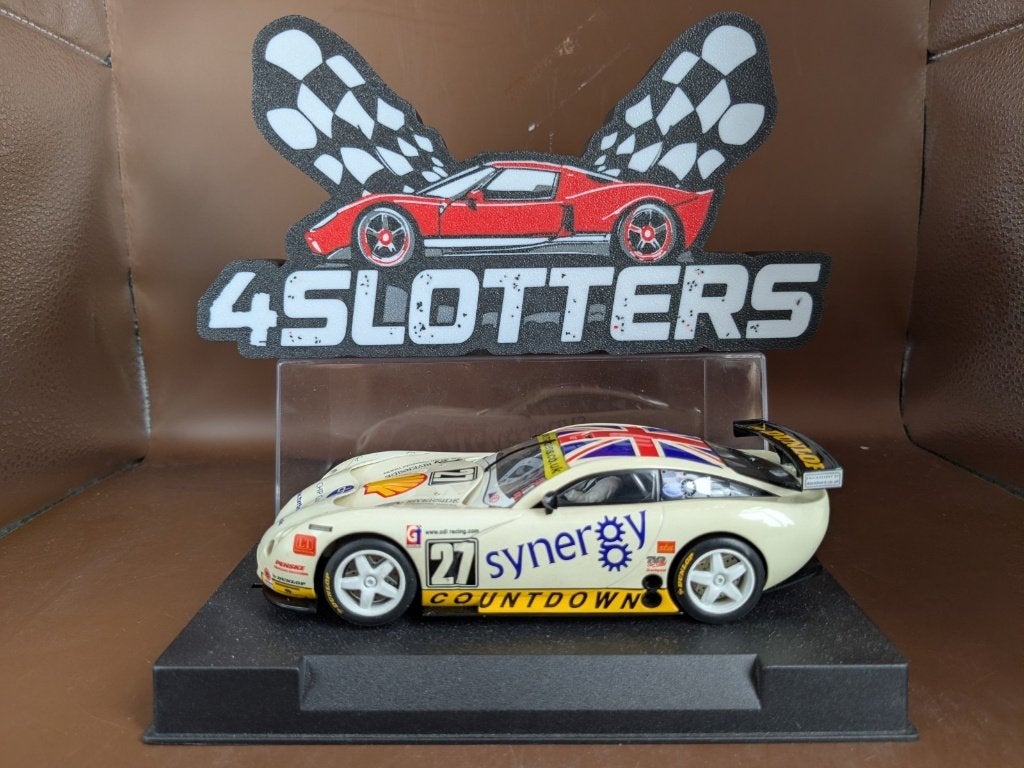 Scalextric TVR Tuscan 400R #27 Synergy *USED*, Ophalen of Verzenden, Gebruikt