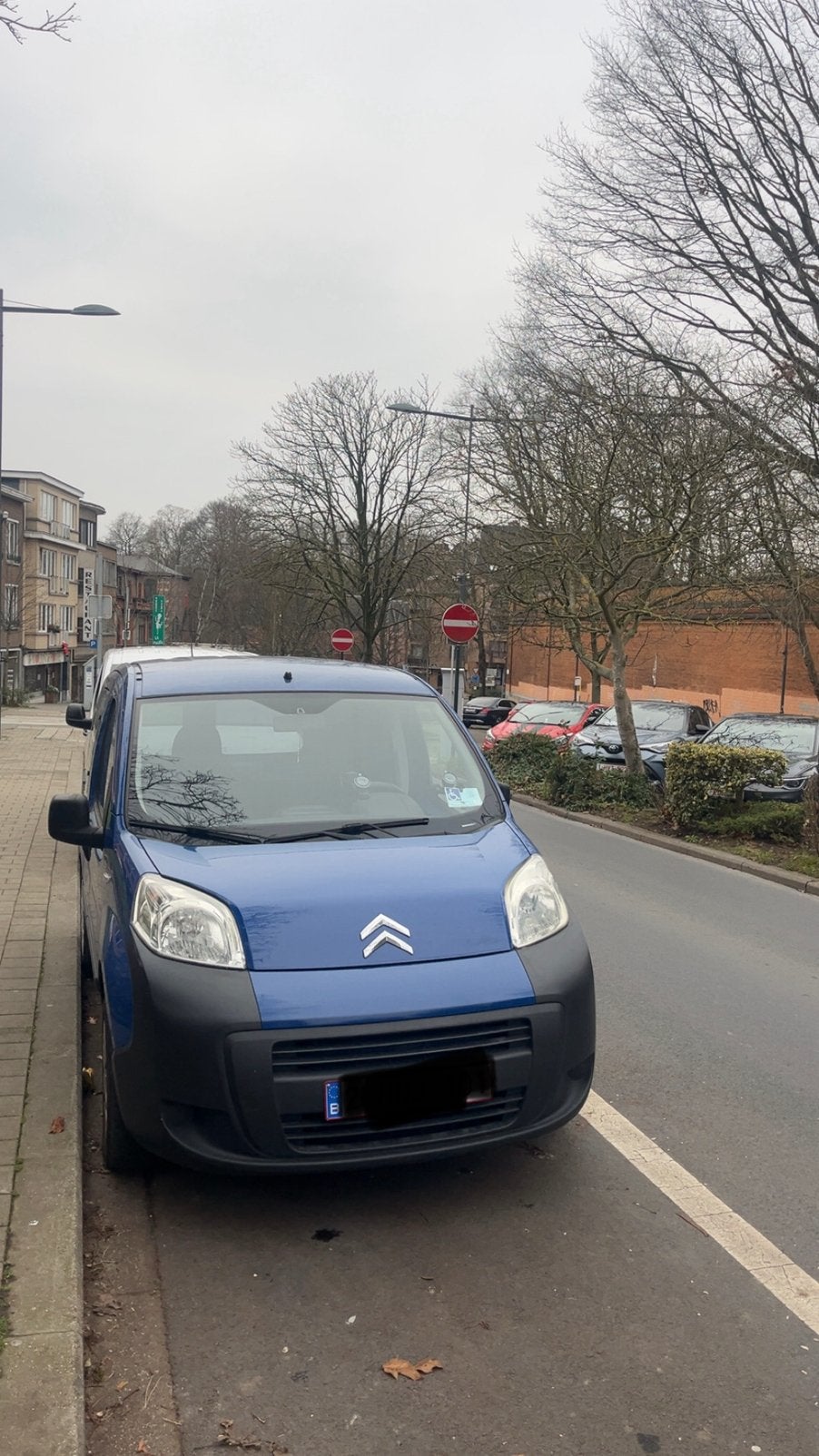 Citroën Nemo 2012 1400 cc 108000 km, Auto's, Voorwielaandrijving, Euro 5, Stof, Blauw