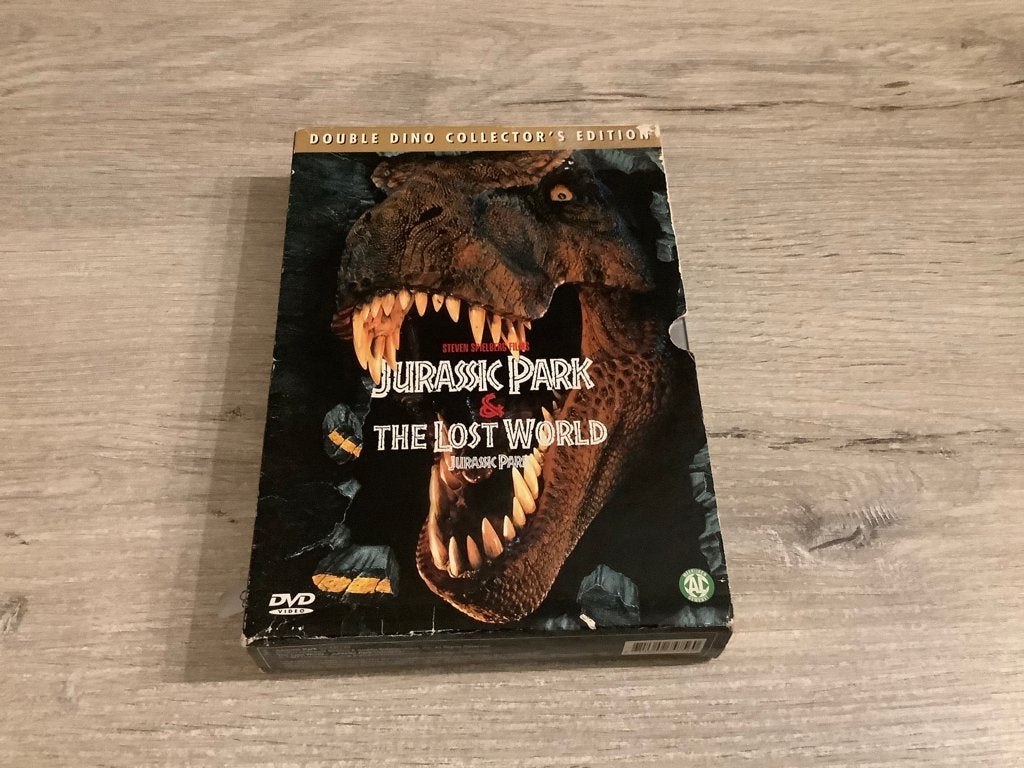 Jurassic Park DVD box (2000), Cd's en Dvd's, Dvd's | Avontuur, Nederlands, Ophalen of Verzenden, Zo goed als nieuw, Vanaf 12 jaar