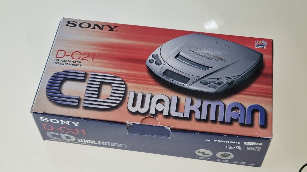 SONY Discman - Walkman D-C21, Audio, Tv en Foto, Ophalen of Verzenden, Discman