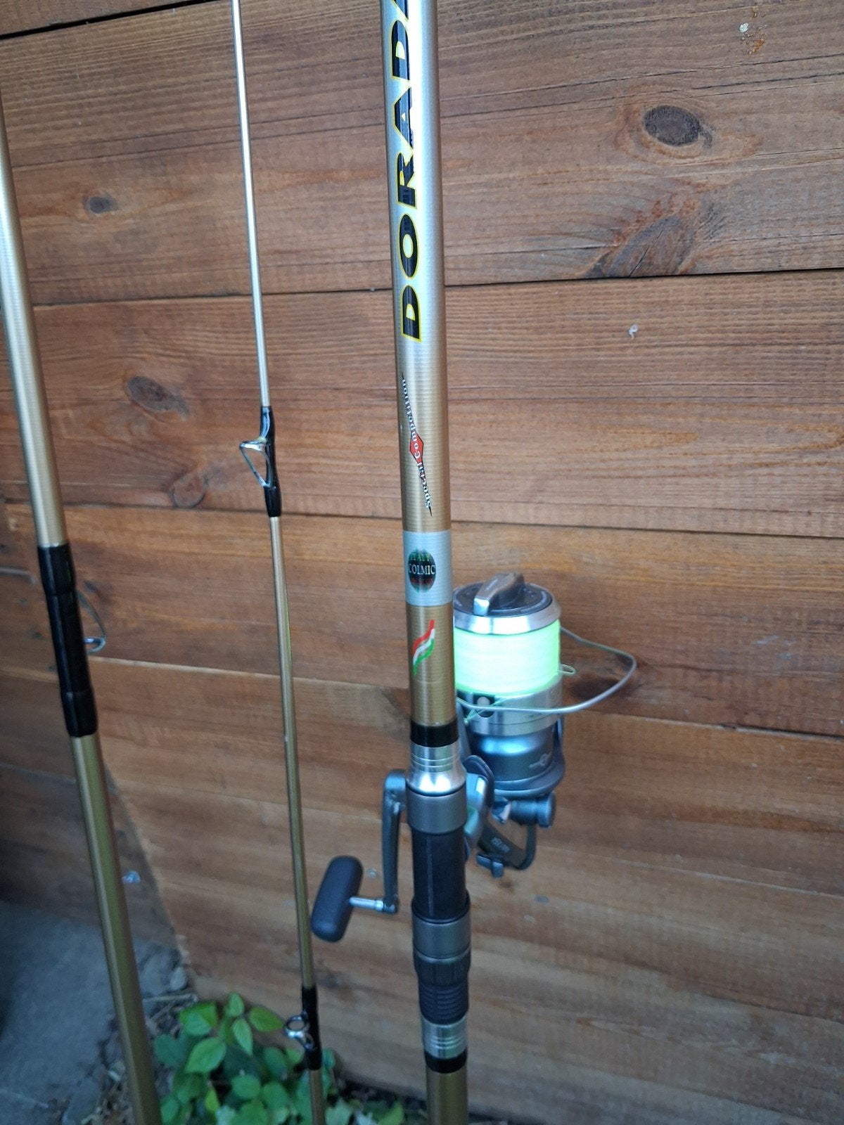 Canne à pêche colmic dorada surf casting 4m20 100gr a 200gr, Enlèvement, Comme neuf, Ensemble complet