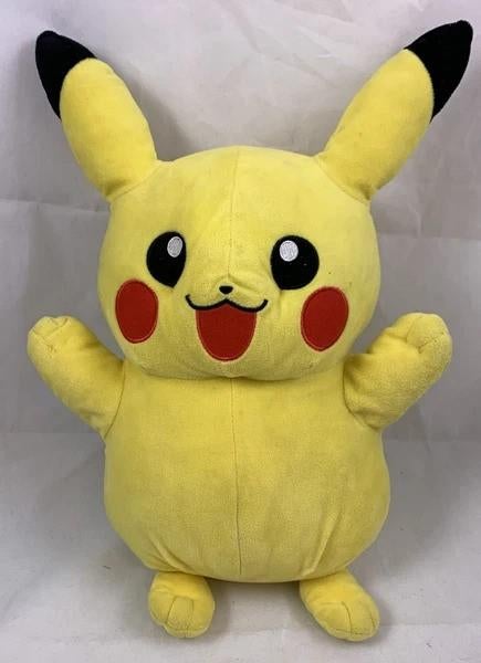 Pokemon Pikachu Tomy Pluche 45cm Geel Groot Nintendo, Verzenden, Zo goed als nieuw, Overige typen