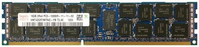 16GB 2Rx4 PC3-12800R DDR3-1600 ECC, Hynix HMT42GR7MFR4C-PB