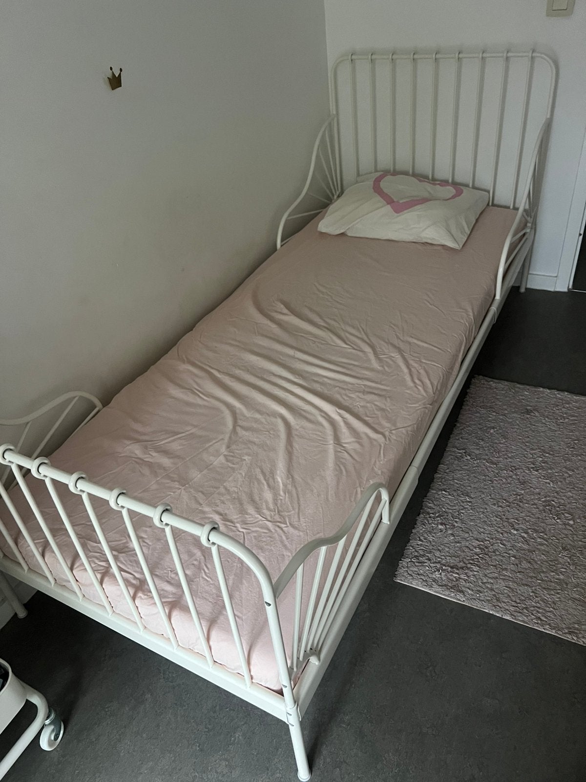 Lit ikea extensible, Enfants & Bébés, Sommier à lattes, 70 à 85 cm, Enlèvement, 180 cm ou plus