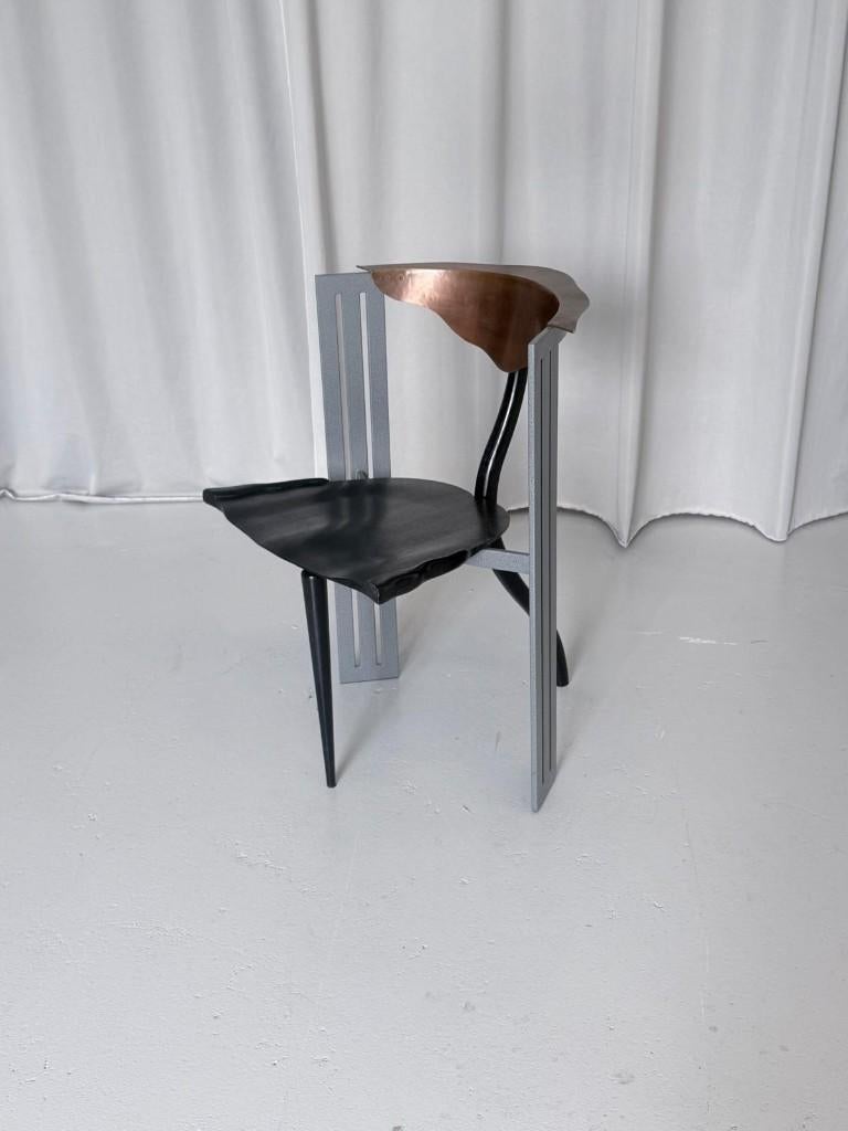 Ota Otanek design stoel van Borek Sipek voor Vitra, 1991, Huis en Inrichting, Gebruikt, Verzenden, Zwart, Postmodern