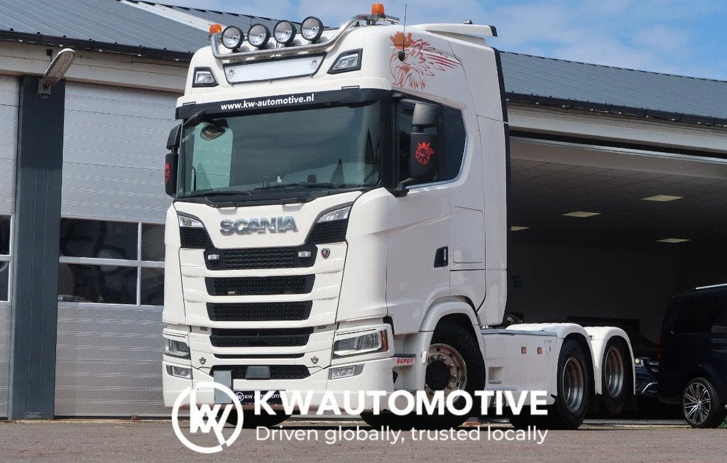 Scania S730 V8 NGS 6X2/ FULL AIR/ RETARDER/ HYDRAULICS/ ACC, Automaat, 537 kW, Euro 6, Scania